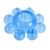 Голубая гелевая насадка-цветок - Toyfa Basic - в Орске купить с доставкой