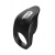 Черное эрекционное виброкольцо Vibro Lust Ring - MALESATION - в Орске купить с доставкой