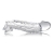 Прозрачная насадка для увеличения члена 2 Inch Clear Extender Sleeve - XR Brands - в Орске купить с доставкой