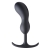 Черный массажер простаты с утяжелителями Premium Silicone Weighted Prostate Plug Large - 18,8 см. - XR Brands - в Орске купить с доставкой