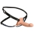 Телесный полый страпон на черных регулируемых ремешках 2’’ Erection Smooth Silicone Penis Sheath - XR Brands - купить с доставкой в Орске