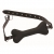 Черный кляп в форме косточки Hound Adjustable Dog Bone Gag - XR Brands - купить с доставкой в Орске