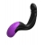 Черно-фиолетовый вибромассажёр простаты Hyper-Pulse P-Spot Massager - Pipedream - в Орске купить с доставкой