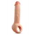 Телесная насадка-удлинитель Thrive 8.75 Inch Realistic Penis Extender Sleeve - 22,2 см. - Blush Novelties - в Орске купить с доставкой