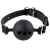 Силиконовый кляп-шар с отверстиями для дыхания Silicone Breathable Ball Gag Small - Pipedream - купить с доставкой в Орске
