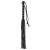 Чёрная мини-плеть из резины Rubber Mini Whip - 22 см. - Blush Novelties - купить с доставкой в Орске