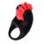 Чёрно-красное эрекционное виброкольцо Erotist - Erotist Adult Toys - в Орске купить с доставкой