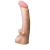 Телесная насадка REAL Standard с усиками на основании - 19 см. - LOVETOY (А-Полимер) - купить с доставкой в Орске
