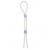 Прозрачное эрекционное кольцо-лассо SILICONE LASSO COCK RING DUAL BEADS - NMC - в Орске купить с доставкой