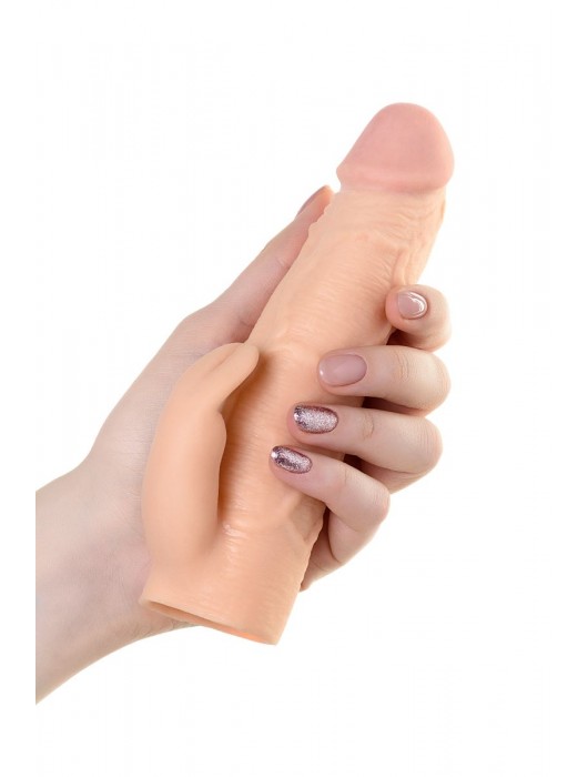 Телесная насадка Toyfa XLover для увеличения размера - 16,8 см. - ToyFa - в Орске купить с доставкой