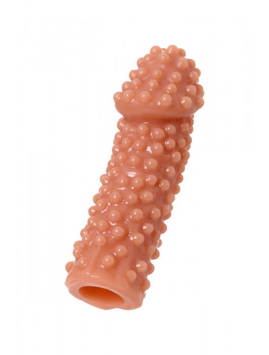 Телесная насадка на фаллос с бугорками KOKOS Extreme Sleeve 10 - 15,8 см. - KOKOS - в Орске купить с доставкой