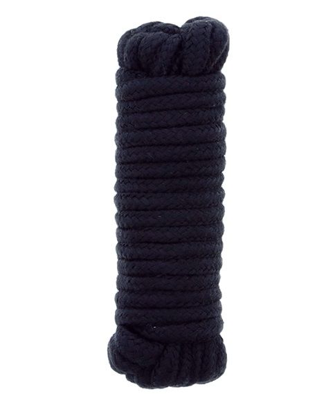 Чёрная веревка для связывания BONDX LOVE ROPE - 5 м. - Dream Toys - купить с доставкой в Орске