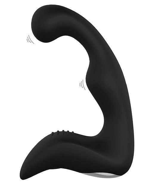 Чёрный перезаряжаемый массажёр простаты BOOTY PLEASER - Dream Toys - в Орске купить с доставкой