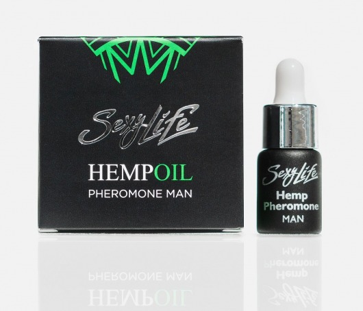 Мужские духи с феромонами Sexy Life HEMPOIL man - 5 мл. -  - Магазин феромонов в Орске