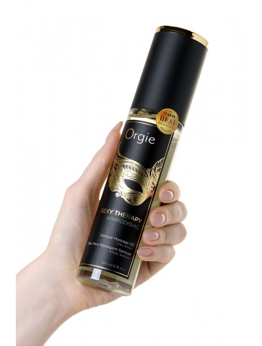 Минеральное массажное масло Orgie Sexy Therapy Afrodisiac - 200 мл. - ORGIE - купить с доставкой в Орске