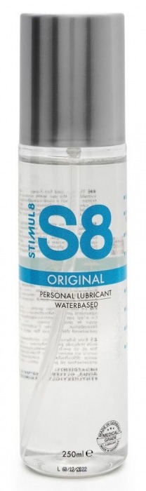 Универсальный лубрикант на водной основе S8 Original Lubricant - 250 мл. - Stimul8 - купить с доставкой в Орске