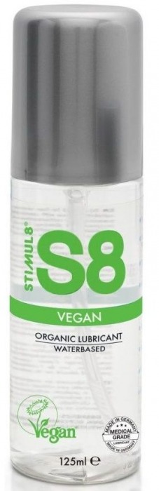 Веганский лубрикант на водной основе S8 Vegan Lube - 125 мл. - Stimul8 - купить с доставкой в Орске Веганский лубрикант на водной основе S8 Vegan Lube - 125 мл. - Stimul8 - купить с доставкой в Орске