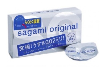 Ультратонкие презервативы Sagami Original QUICK - 6 шт. - Sagami - купить с доставкой в Орске