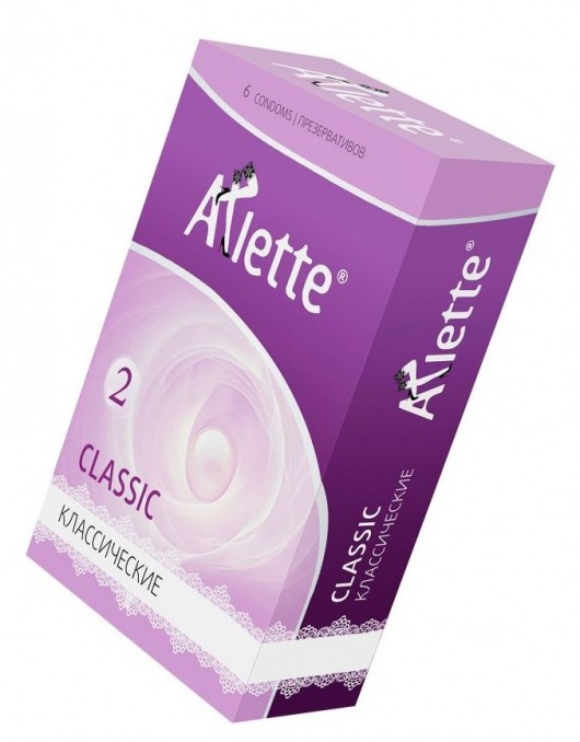 Классические презервативы Arlette Classic - 6 шт. - Arlette - купить с доставкой в Орске