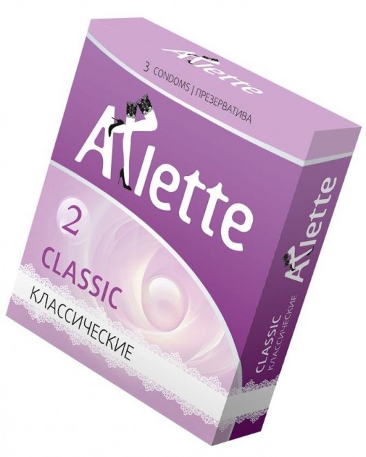 Классические презервативы Arlette Classic - 3 шт. - Arlette - купить с доставкой в Орске