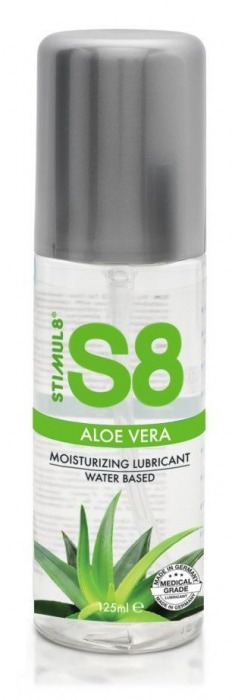 Лубрикант на водной основе S8 Aloe Vera Lube - 125 мл. - Stimul8 - купить с доставкой в Орске