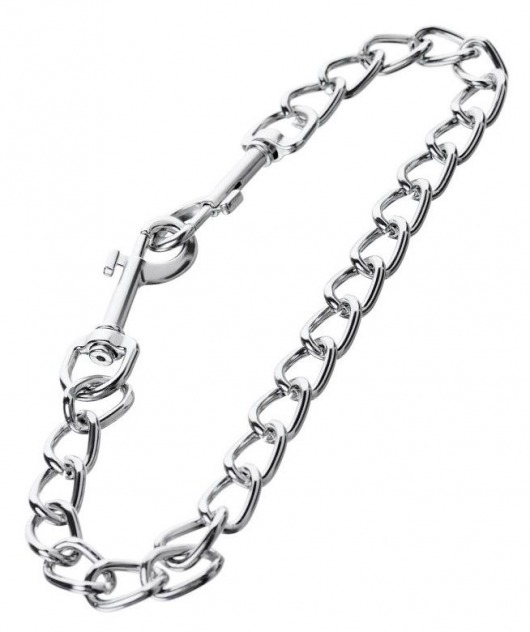 Серебристая соединительная цепочка с двумя карабинами - ToyFa - купить с доставкой в Орске