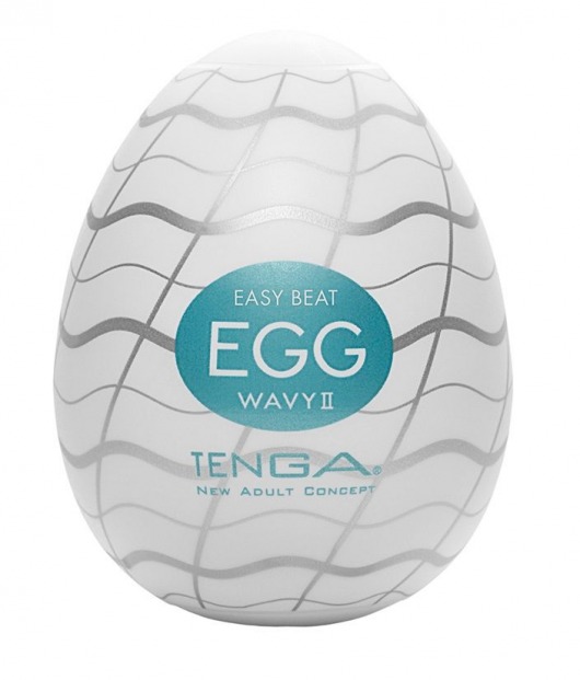 Мастурбатор-яйцо EGG Wavy II - Tenga - в Орске купить с доставкой