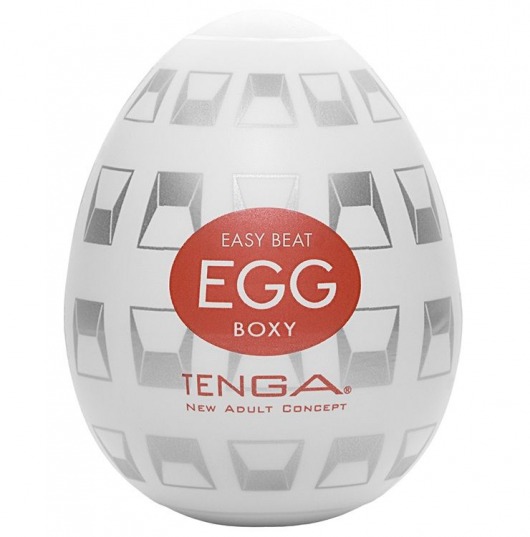 Мастурбатор-яйцо EGG Boxy - Tenga - в Орске купить с доставкой