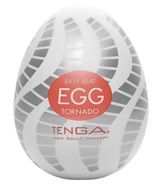 Мастурбатор-яйцо EGG Tornado - Tenga - в Орске купить с доставкой