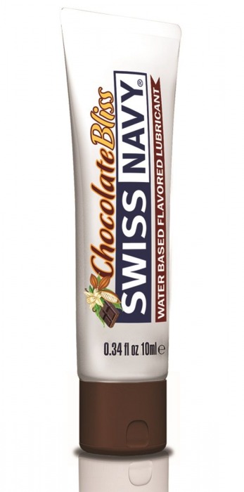 Лубрикант с ароматом шоколада Swiss Navy Chocolate Bliss Lube - 10 мл. - Swiss navy - купить с доставкой в Орске