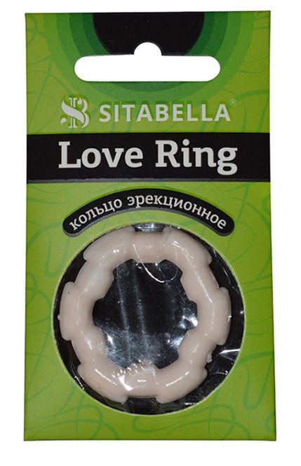 Фигурное эрекционное кольцо из киберкожи - Sitabella - в Орске купить с доставкой