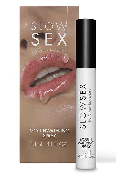 Спрей для усиления слюноотделения Slow Sex Mouthwatering Spray - 13 мл. - Bijoux Indiscrets - купить с доставкой в Орске