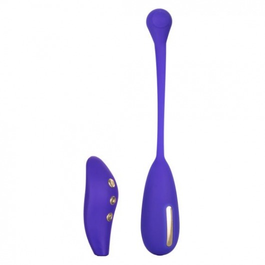 Фиолетовый шарик с электростимуляцией и вибрацией Intimate E-Stimulator Remote Kegel Exerciser - California Exotic Novelties - купить с доставкой в Орске