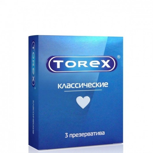 Гладкие презервативы Torex  Классические  - 3 шт. - Torex - купить с доставкой в Орске