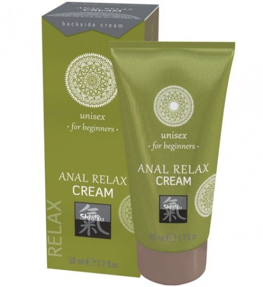 Анальный крем Anal Relax Cream - 50 мл. - Shiatsu - купить с доставкой в Орске