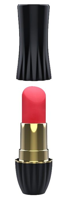 Клиторальный стимулятор-помада LIPSTICK - 9,3 см. - Dream Toys - купить с доставкой в Орске