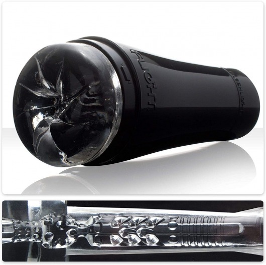 Черный мастурбатор-анус Fleshlight - Flight Pilot - Fleshlight - в Орске купить с доставкой