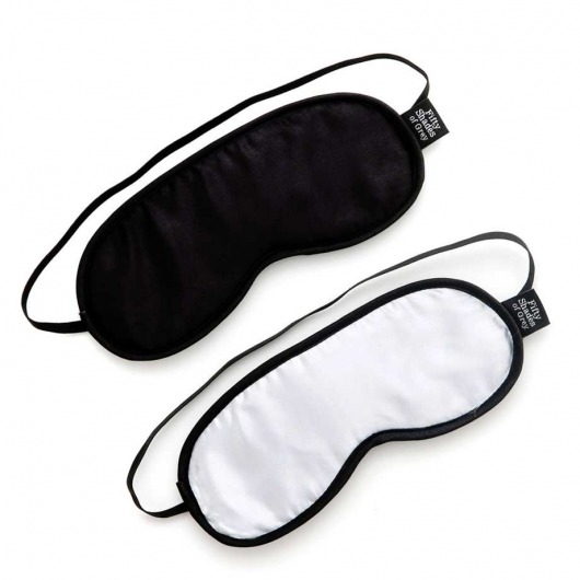 Набор из двух масок на глаза Soft Blindfold Twin Pack - Fifty Shades of Grey - купить с доставкой в Орске