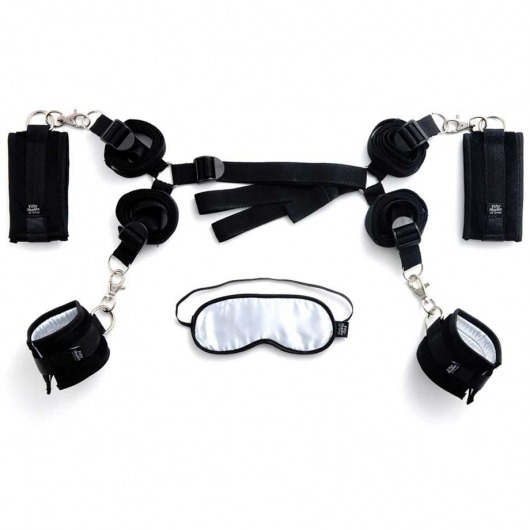 Комплект бондажа Under The Bed Restraints Kit - Fifty Shades of Grey - купить с доставкой в Орске