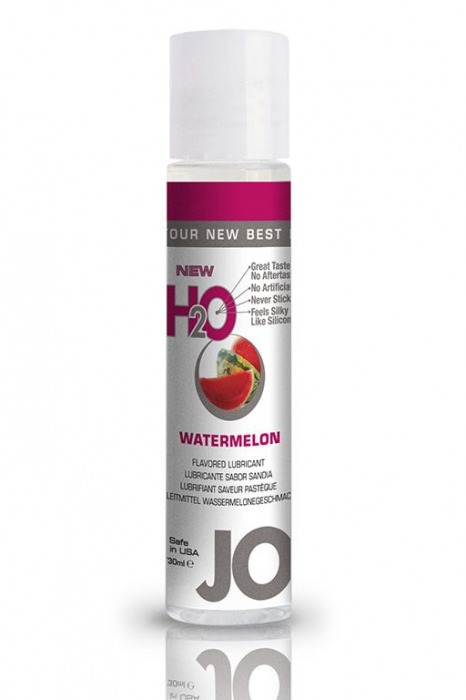 Лубрикант с ароматом арбуза JO Flavored Watermelon - 30 мл. - System JO - купить с доставкой в Орске Лубрикант с ароматом арбуза JO Flavored Watermelon - 30 мл. - System JO - купить с доставкой в Орске