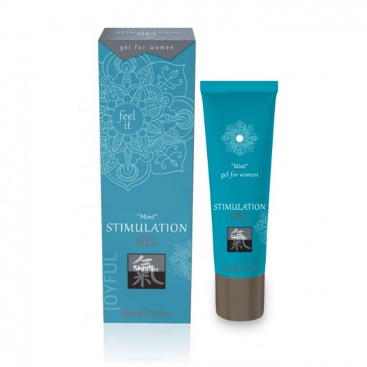 Возбуждающий интимный гель STIMULATION GEL Mint - 30 мл. - Shiatsu - купить с доставкой в Орске