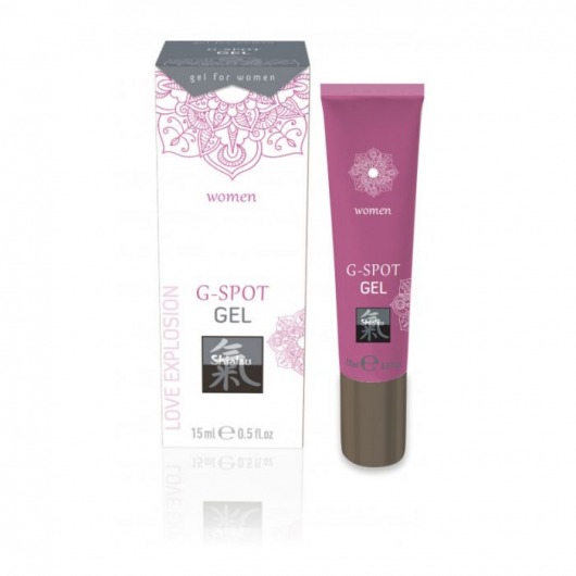 Возбуждающий интимный гель G-SPOT GEL - 15 мл. - Shiatsu - купить с доставкой в Орске