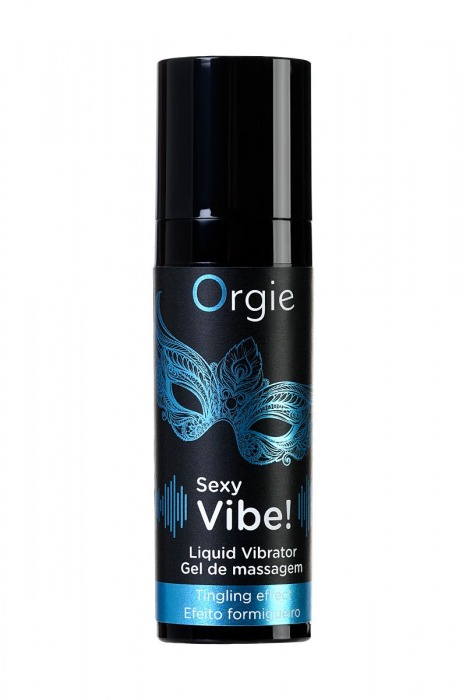 Гель для массажа ORGIE Sexy Vibe Liquid Vibrator с эффектом вибрации - 15 мл. - ORGIE - купить с доставкой в Орске