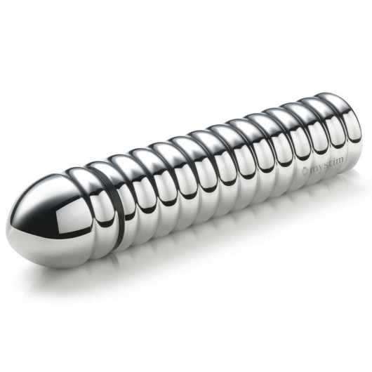 Рельефный фаллос для интенсивного электросекса Groovey George - 20 см. - MyStim - купить с доставкой в Орске