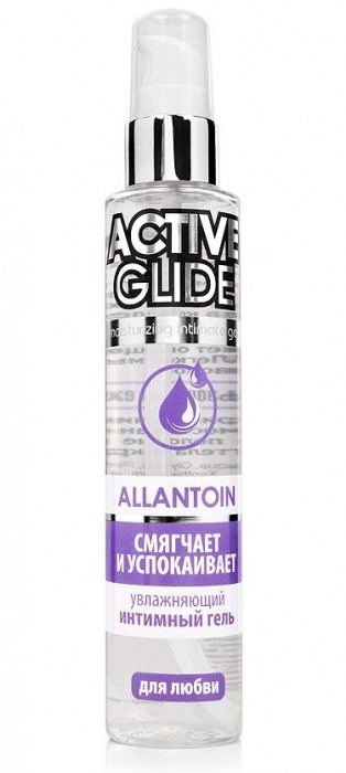 Увлажняющий интимный гель Active Glide Allantoin - 100 гр. - Биоритм - купить с доставкой в Орске