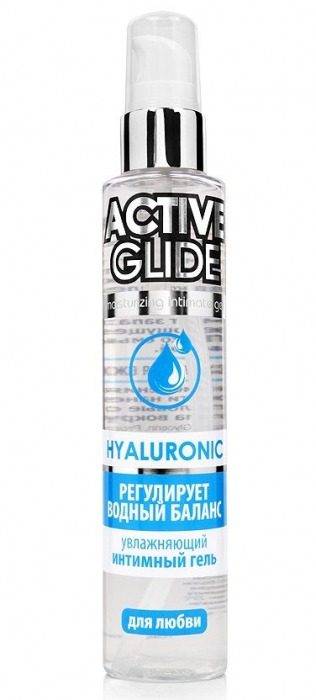 Увлажняющий интимный гель Active Glide Hyaluronic - 100 гр. - Биоритм - купить с доставкой в Орске