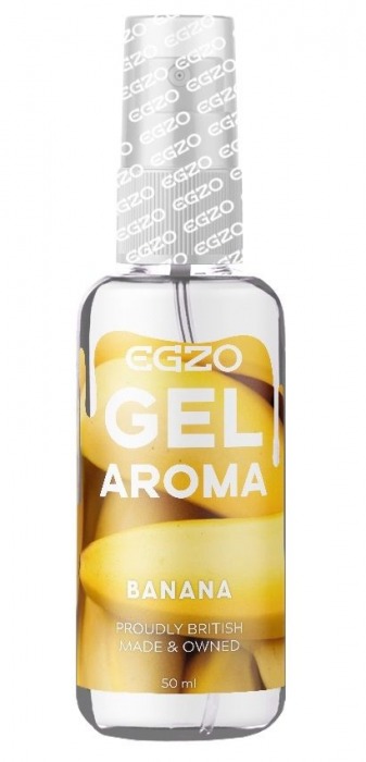 Интимный лубрикант EGZO AROMA с ароматом банана - 50 мл. - EGZO - купить с доставкой в Орске