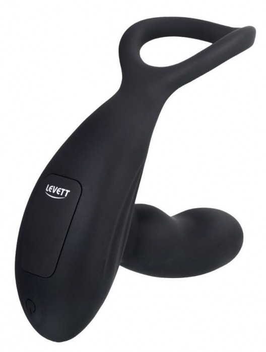 Черный стимулятор простаты Maud с вибрацией - Levett - в Орске купить с доставкой