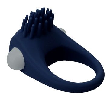 Синее эрекционное виброкольцо STIMU RING - Dream Toys - в Орске купить с доставкой