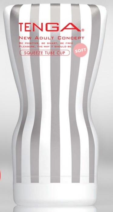 Мастурбатор TENGA Squeeze Tube Cup Soft - Tenga - в Орске купить с доставкой